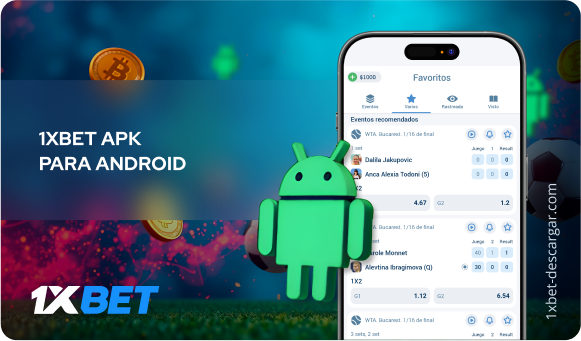 1xbet apk para Android 1xBet Descargar