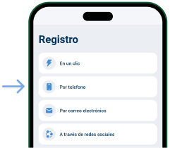 Elige la opción Teléfono 1xBet Descargar