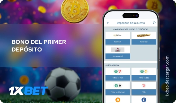 Bono del primer depósito 1xBet Descargar